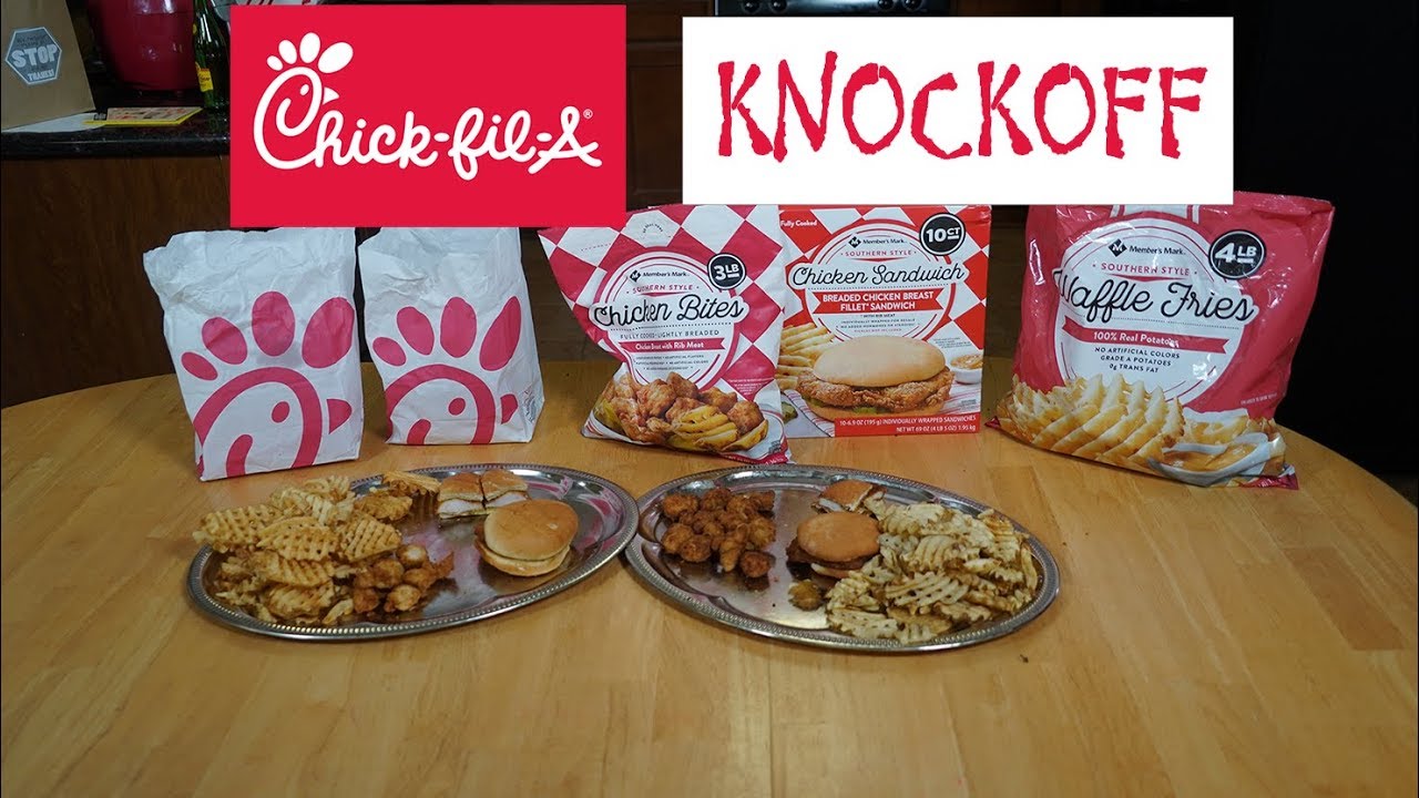 Chick-Fil-A Knockoff at Sam's Club - YouTube