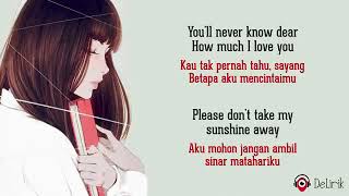 YOU ARE MY SUNSHINE • MUSIC TRAVEL LOVE