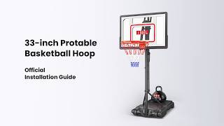 How to Install IGL Flex 33 Portable Basketball Hoop | Official Step-by-Step Guide