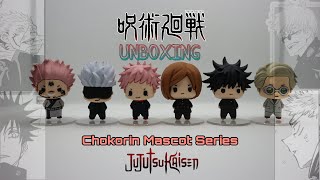 UNBOXING Chokorin Mascot Series Jujutsu Kaisen Box Set MegaHouse