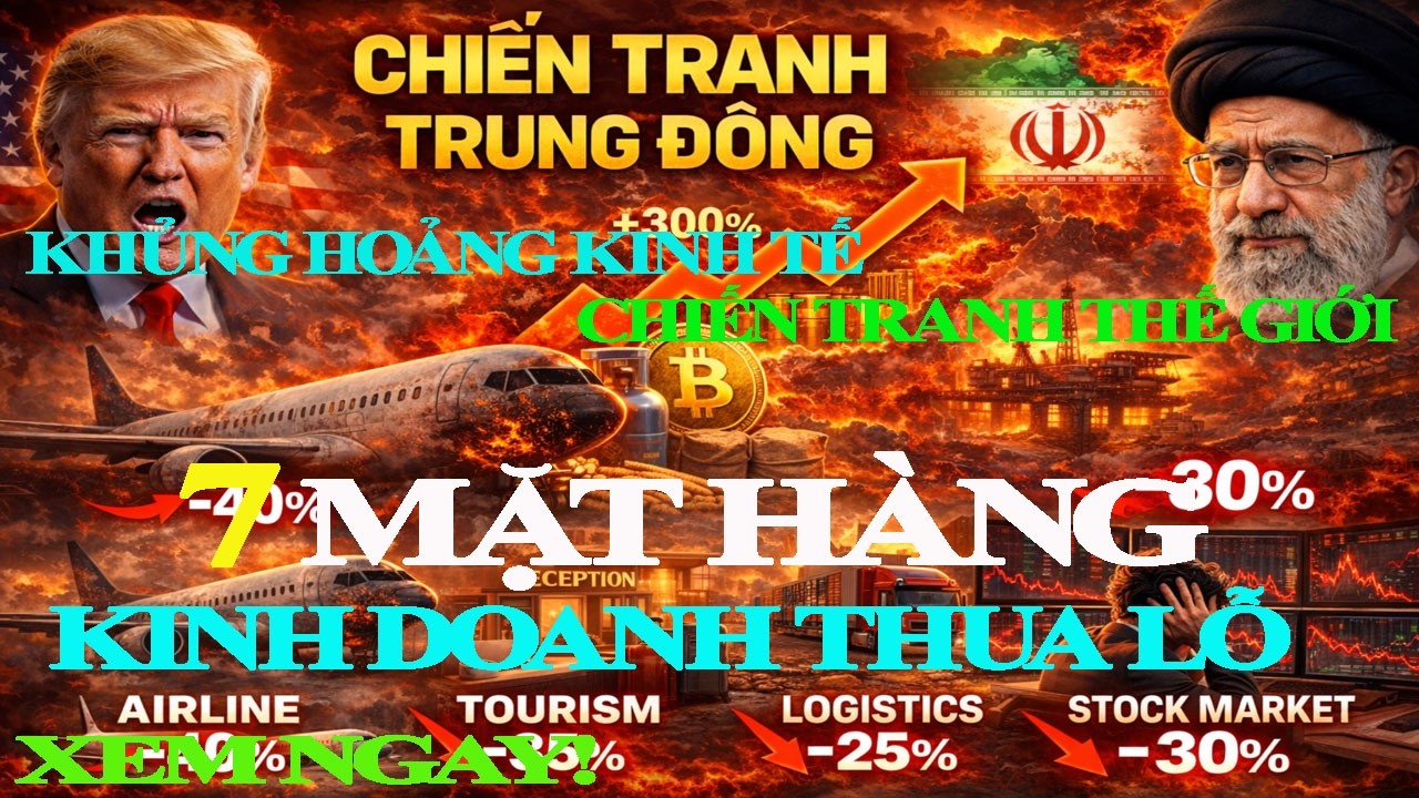 CẢNH BÁO: Nếu Chiến Tranh Và Khủng Hoảng Kinh Tế Xảy Ra, 7 Tài Sản Này Sẽ Sụp Đổ Trước Tiên.!