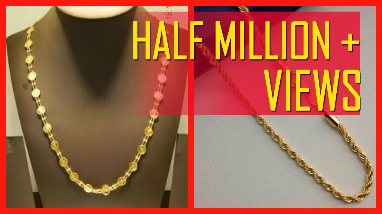 10 Gram Gold Chain Designs With Price YouTube