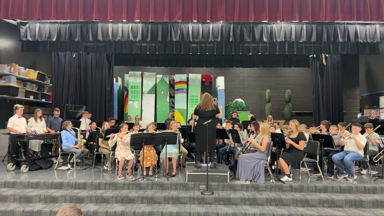 Orion Junior High Band Fall 2025 Concert!