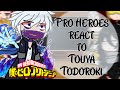 Pro Heroes react to The Villians || New Season || Bnha React