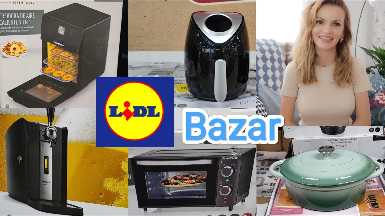 Lidl BAZAR Novedades Electrodomésticos LOW COST Chollos para CASA Menaje Utensilios Accesorios HOGAR