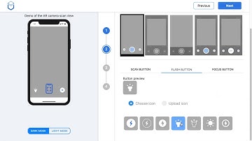 How to customize your image scanning page in AR app creator