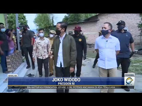 Jokowi Bersama Arief Suditomo Tinjau Pelaksanaan Vaksinasi di Medan