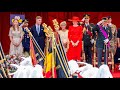 Belgian Royals attend military parade at National day 2023