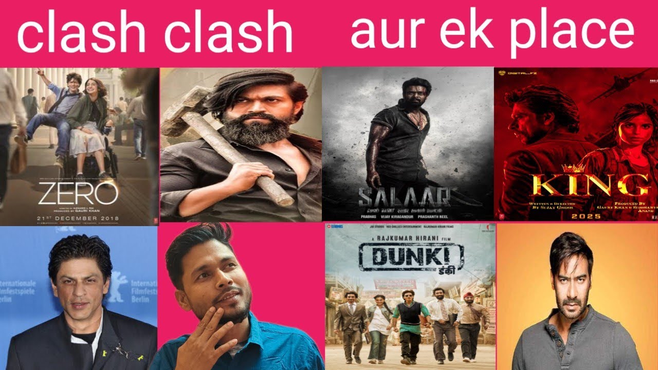 The king Shahrukh Khan Drishyam 3 Ajay Devgan super clash