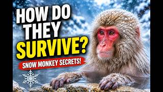 Why Do Japanese Snow Monkeys Soak in Hot Springs ♨️🐒