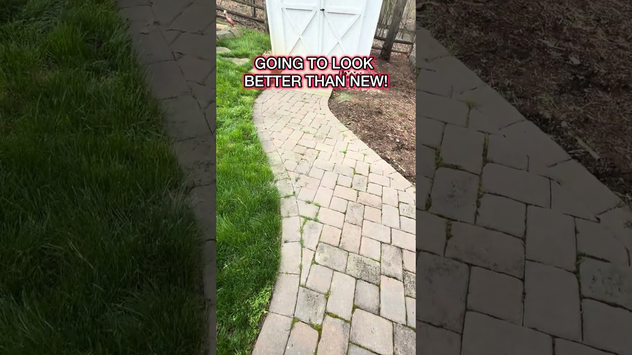 Paver Cleaning, Sanding & Sealing in Union Hall, VA — video thumbnail