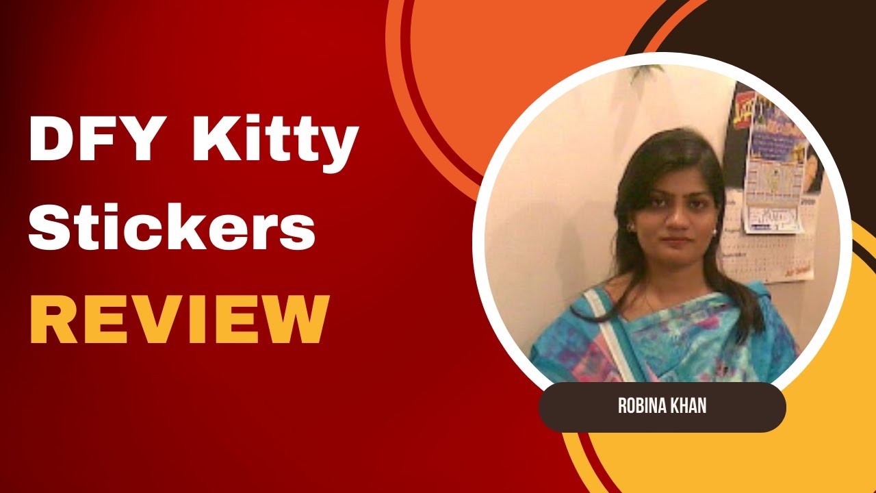 DFY Kitty Stickers Review + 4 Awesome Bonuses 4 YOU