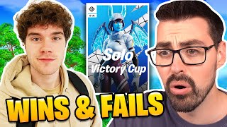 Solo Victory Cup Wins & Fails - Reet, Bugha, Faxuty, OliverOG | AussieAntics Highlights