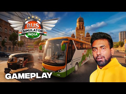 PLAYING BUS SIMULATOR INDIA 😍