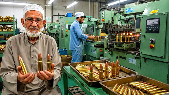 How Hundreds of 9mm Ammo Bullets Are Manufactured - Amazing Production Process |