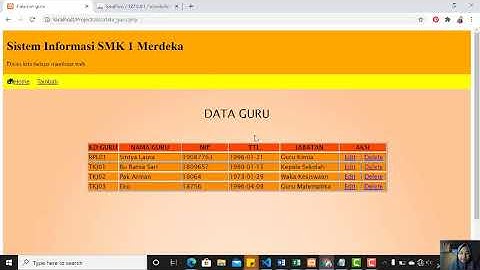 Tugas Akhir Pemrograman Berbasis Web