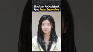 The Rules Behind Face Expression in Kpop! #kpop #shorts