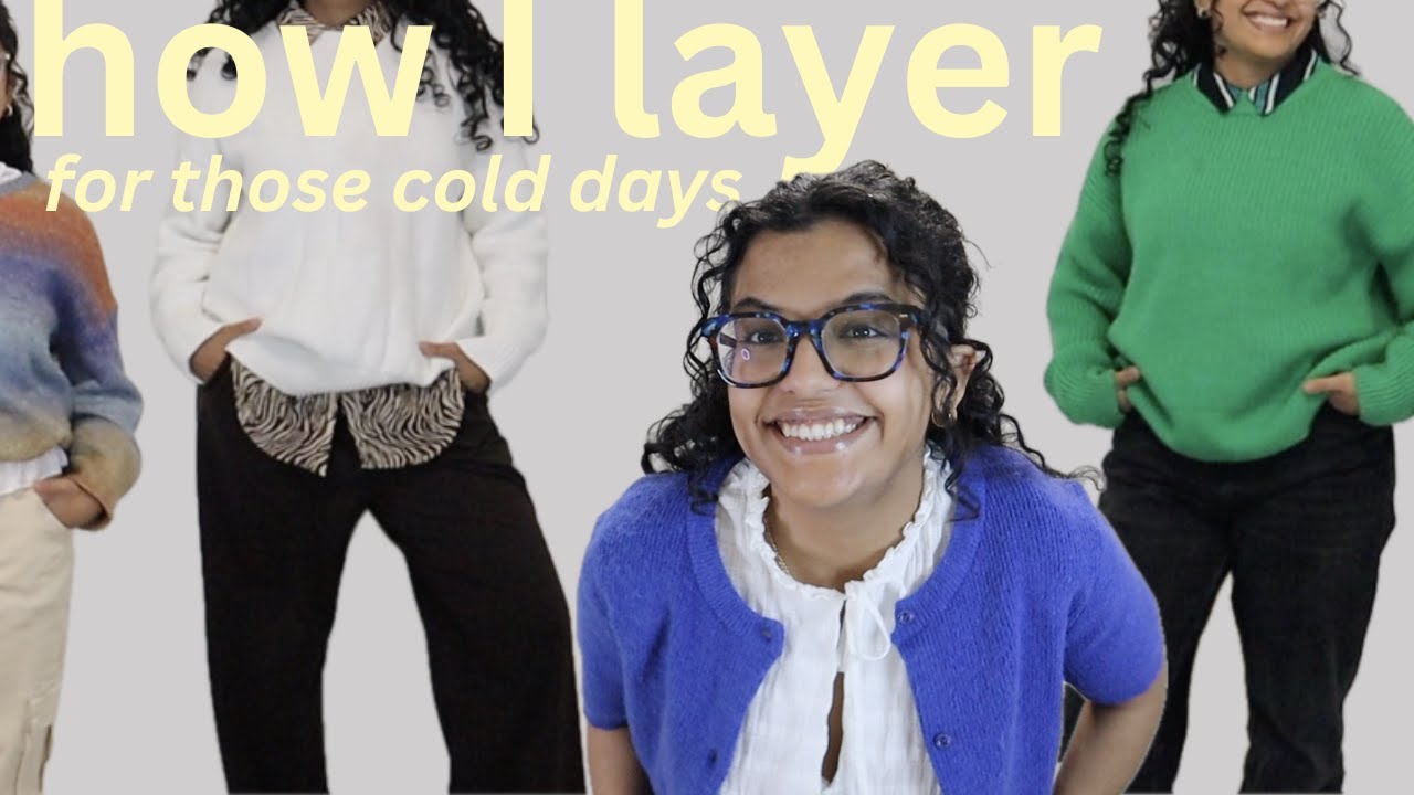 How to Layer and Style Outfits for Cold Weather | Cozy Winter Outfit Ideas and Tips