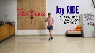 Joy RIDE - Line Dance (Choreo : Val Saari)