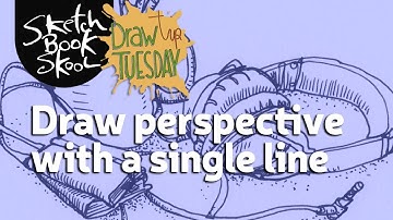Draw Tip Tuesday: Continuous line drawing
