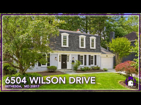 6504 Wilson Lane, Bethesda, MD home video tour