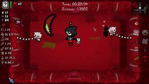 The Binding of Isaac: Afterbirth+ Ipecac, Pupula Duplex + Proptosis