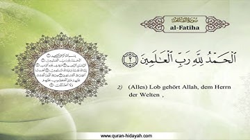 1| AlFatihah | AbdulRahman AlHusaify | Sa‘d AlGhamedy | Muhammad Ayyub | Faris ‘Abbad | سورة الفاتحة