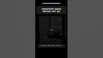 CONSISTENCY PRINTS MONEY BUILD YOUR PATH TO SUCCESS CONTROL LEADS TO SUCCESS, LEARN HOW, LINK IN BIO