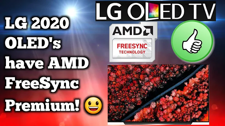 2020 LG GX CX 4K OLED：AMD FreeSync Premium確認！更多甜點上遊戲蛋糕！