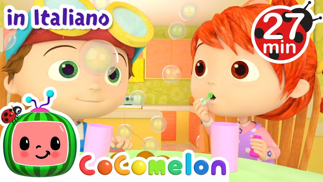 ⁣La canzone dei cinque sensi | CoComelon Italiano - Canzoni per Bambini