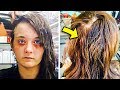 Young Girl Felt Something In Her Hair, Then Looks In The Mirror And Screams