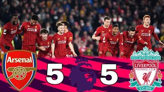 Liverpool 5-5 Arsenal (5-4 on pens) ⚫ Carabao Cup - Round of 16 ⚫ Goals x Highlights