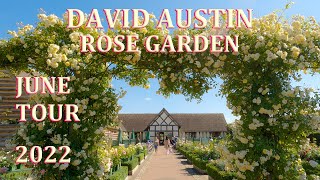 David Austin Rose Garden   June Tour 2022
