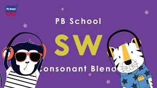 PB School : Two Consonant Blends rap SW