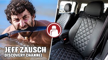 Jeff Zausch of Discovery Channel and his Custom Ruff Tuff Seat Covers