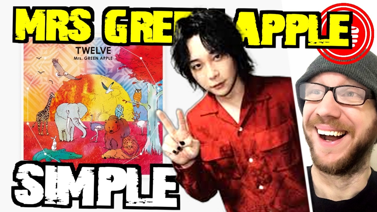 Mrs GREEN APPLE 🎯 SIMPLE reaction to one of the most fun songs
