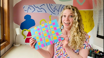"Basic Paper Weaving" - COOL BEANS CLUB! - At Home Art with Mrs. K