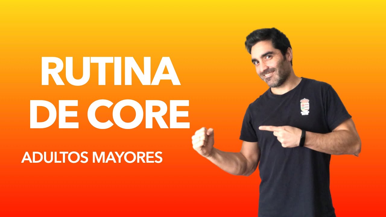 TRABAJA tu CORE con esta SENCILLA RUTINA!!! ♥️ Rutina para ADULTOS MAYORES