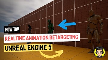 Realtime Animation Retargeting in UE 5 root motion, non root motion | Tutorial | @yashkhare