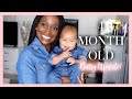 4 Month Old Baby Update! // Sleeping Struggles, Eating Solids &amp; More!