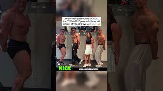 LARRY WHEELS just FRAME MOGGED the strongst people infront of 100k viewers💀#larrywheels #bodybuilder