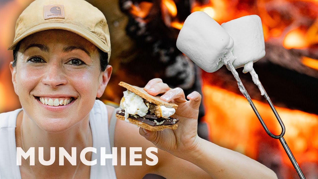 Ice Cream S’mores Over A Campfire | The Cooking Show | Munchies