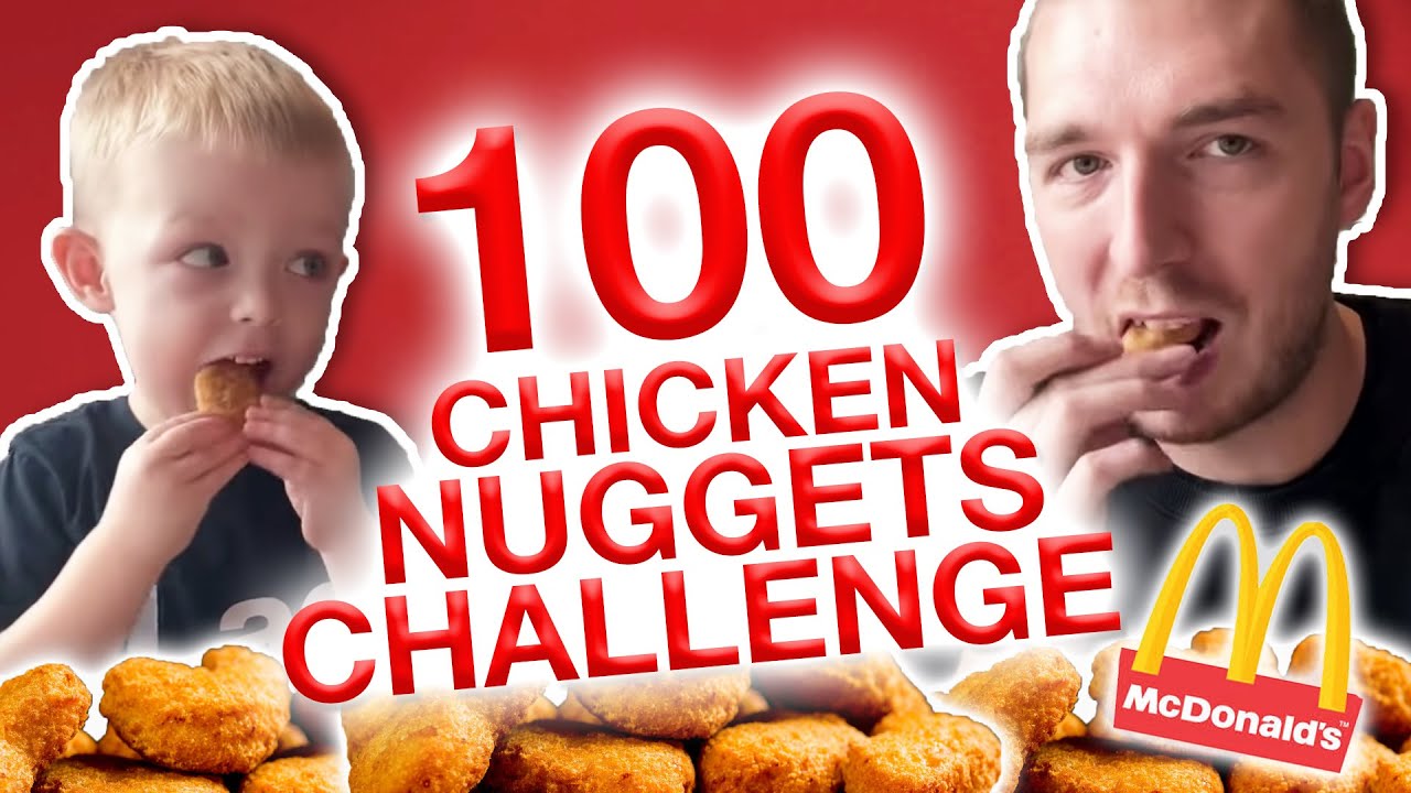 Letting a 3 year old choose my McDonalds (100 chicken nuggets) 🍟🥤