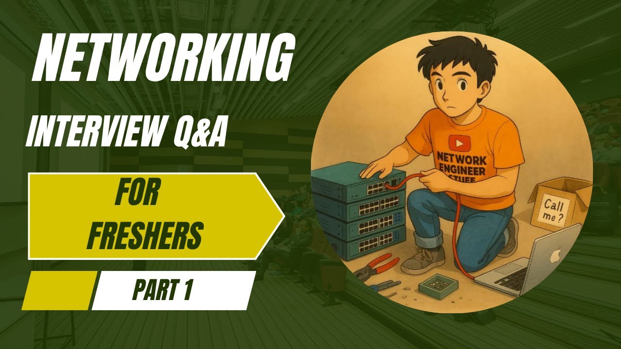 Network Interview Questions and Answers for Freshers | Part 1