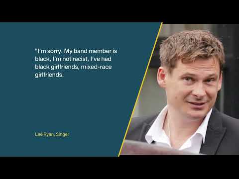 Blue singer Lee Ryan found guilty of racially aggravated assault | 5 News