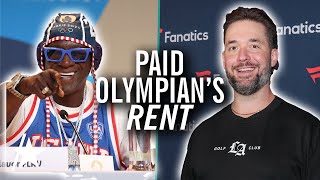 Flavor Flav & Serena Williams’ Husband Alexis Ohanian Pay Olympian’s Rent