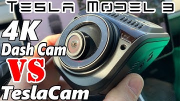 Tesla Model 3 - 4K Dashcam vs TeslaCam