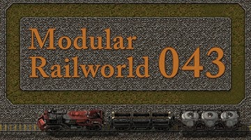 Factorio Modular Railworld #43 - Bringing Oil Online