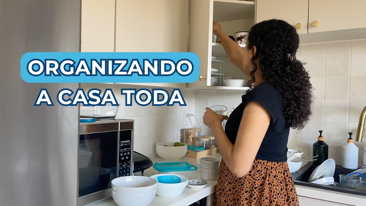 ORGANIZE COMIGO | VLOG DE ORGANIZAÇÃO DA CASA