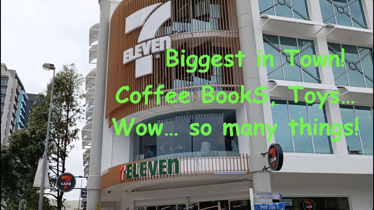 [4K] 7Eleven (7 Café) Opens In Bandar Puteri, Puchong 7Cafe 7Eleven
